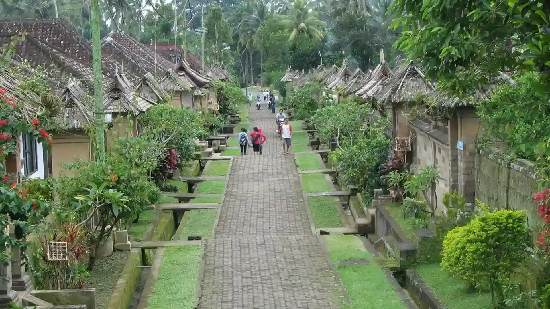 Lane through the traditional village of Penglipuran, Bangli